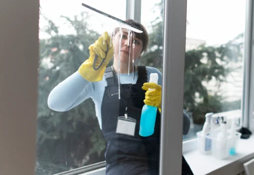 Nettoyage de vitres intérieures et extérieures à Laussonne